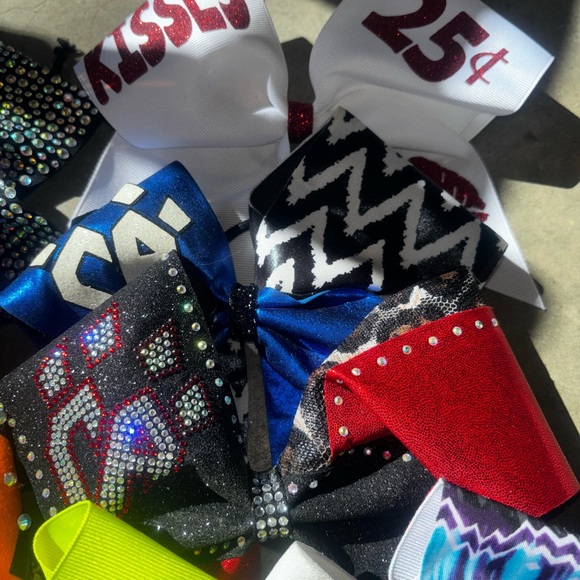 Cheer Athletics Mystery Box Cheer Bows CA Crystals Bling 🐝 - Picture 6 of 9